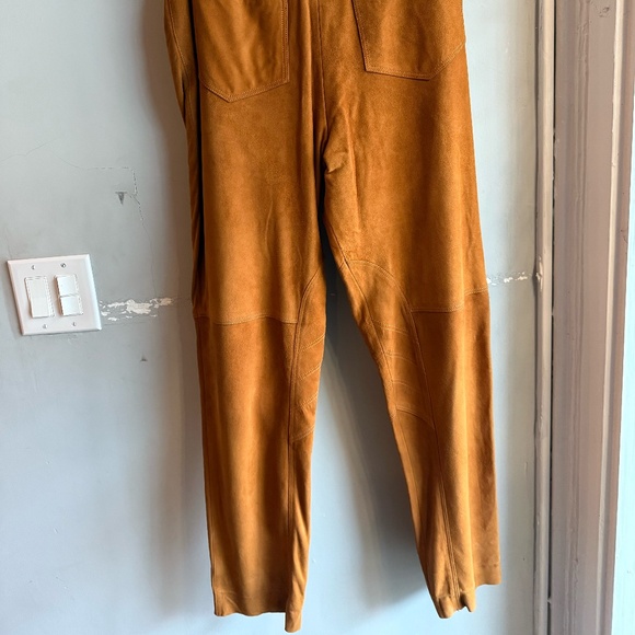 Escada Brown Suede Pants - Picture 1 of 2
